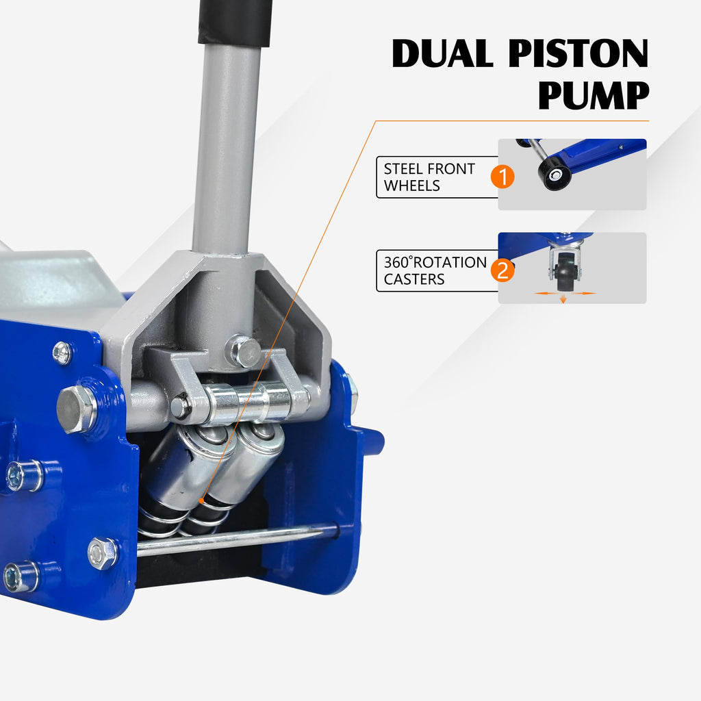 5 Ton Ultra Low Profile Hydraulic Floor Jack W872110