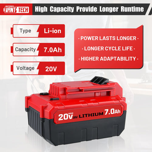 20V 7.0Ah Replacement Battery 2 Pack C443619
