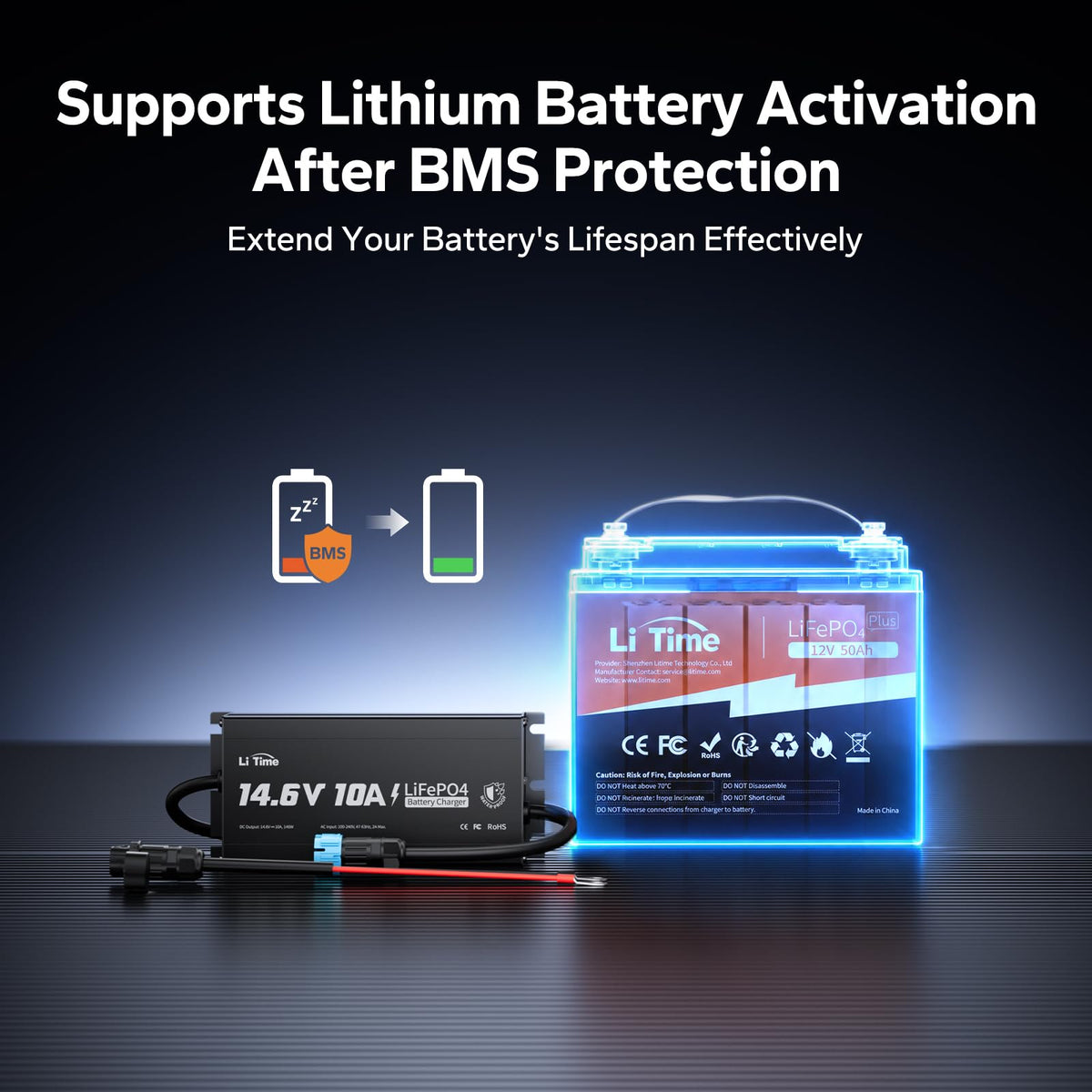 12V 50Ah Lithium Battery Q710104
