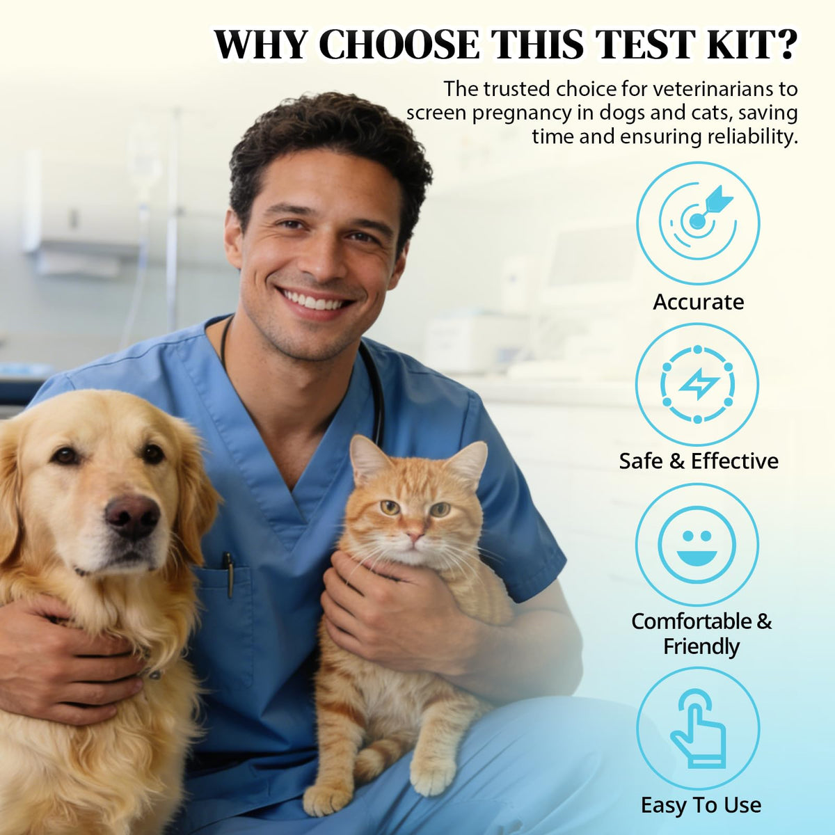 Dog & Cat Pregnancy Test Kit J66457