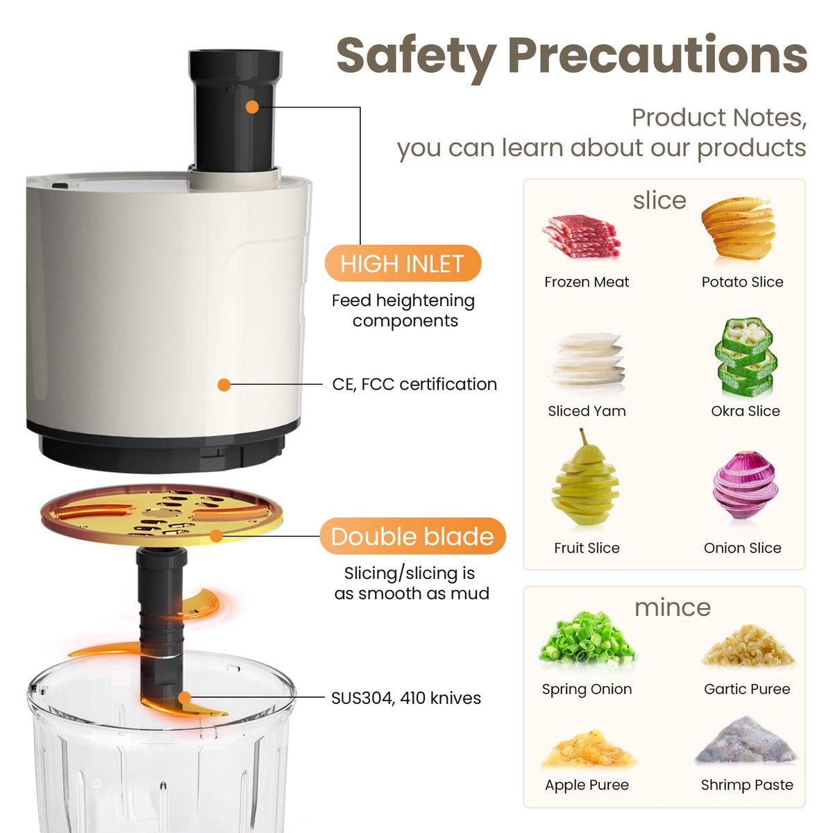 4-in-1 Waterproof Cordless Electric Vegetable Slicer Set G742805