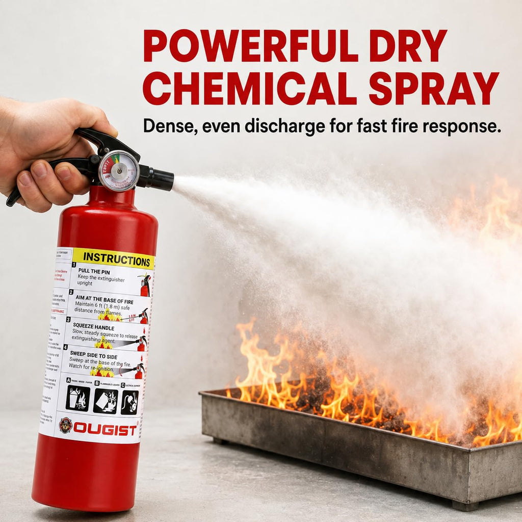2.5 lb Dry Chemical ABC Fire Extinguisher, 2 Pack J22288