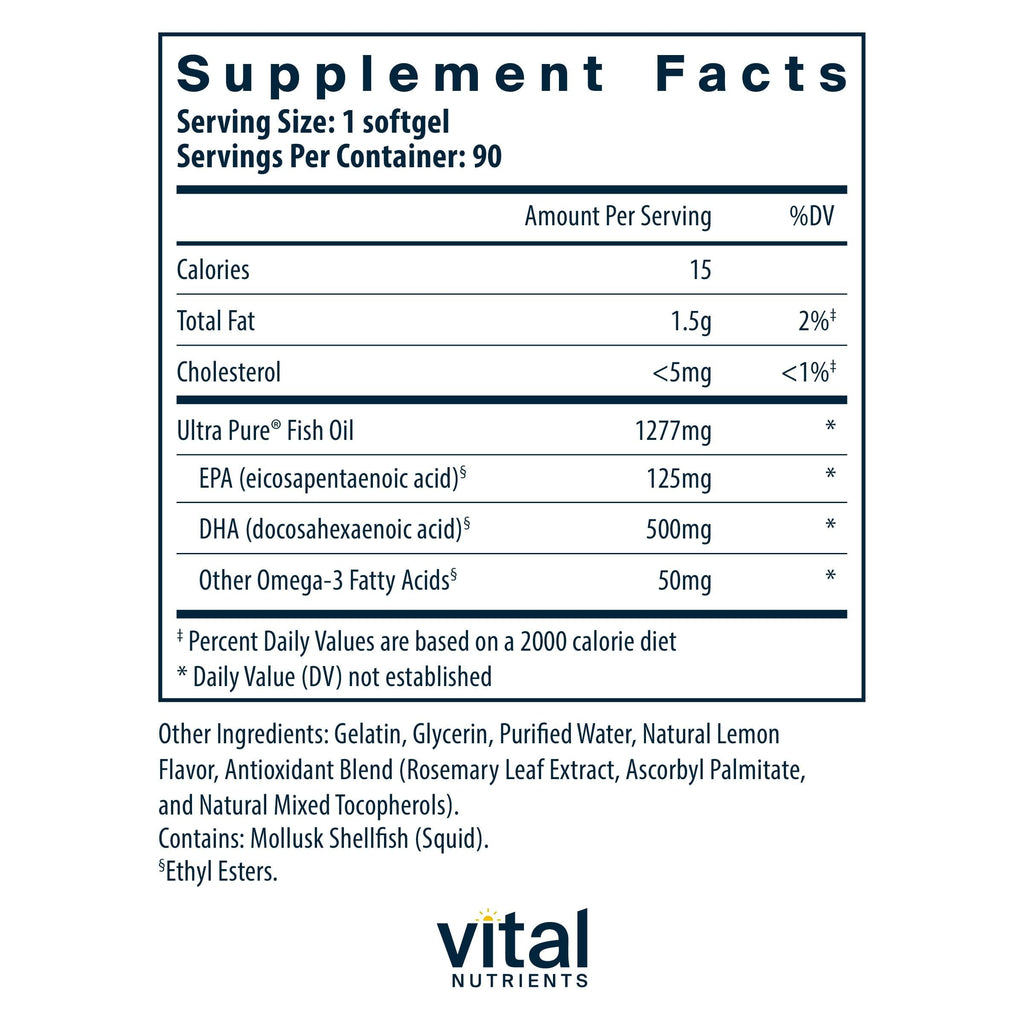 Fish Oil 90 Softgels B1381