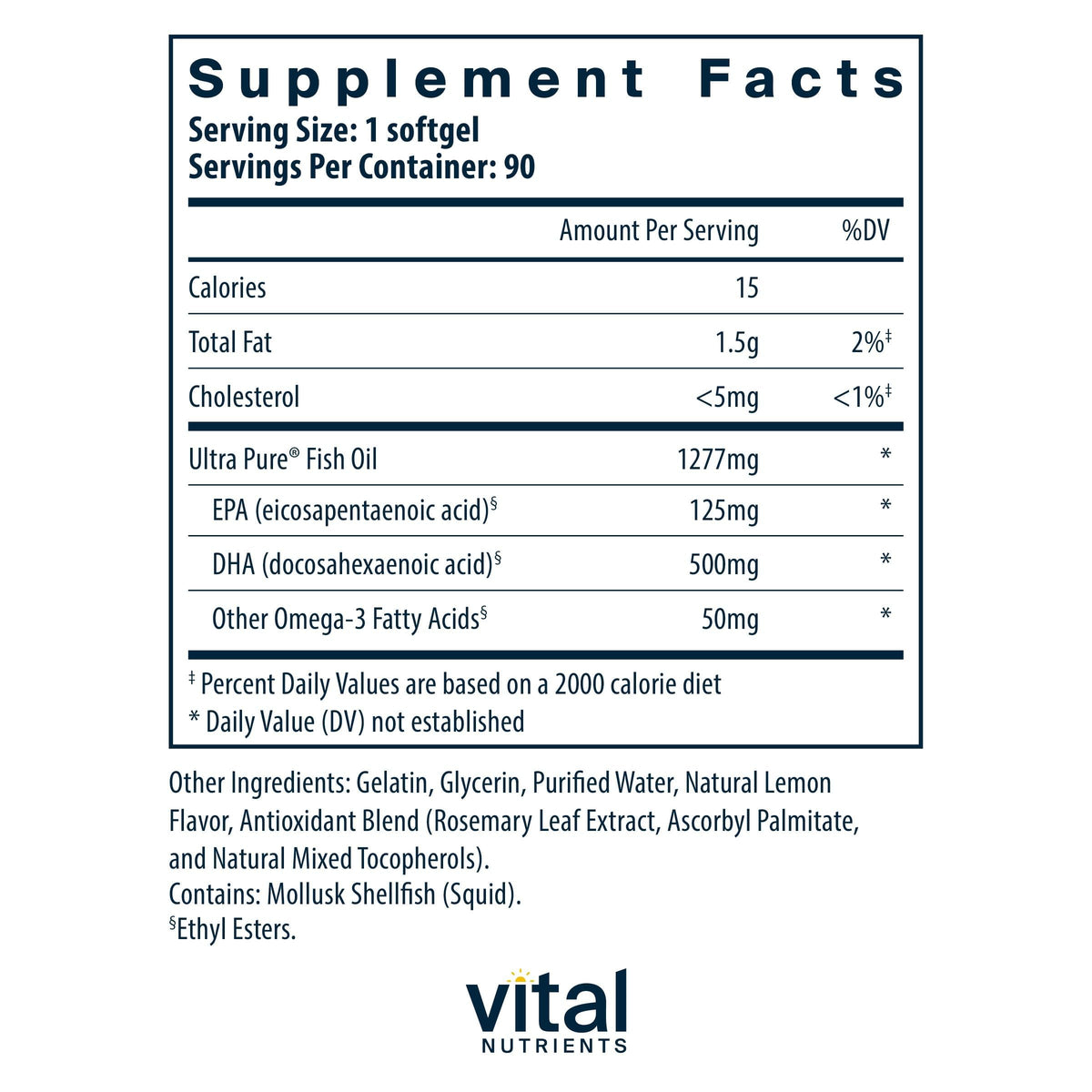 Fish Oil 90 Softgels B1381