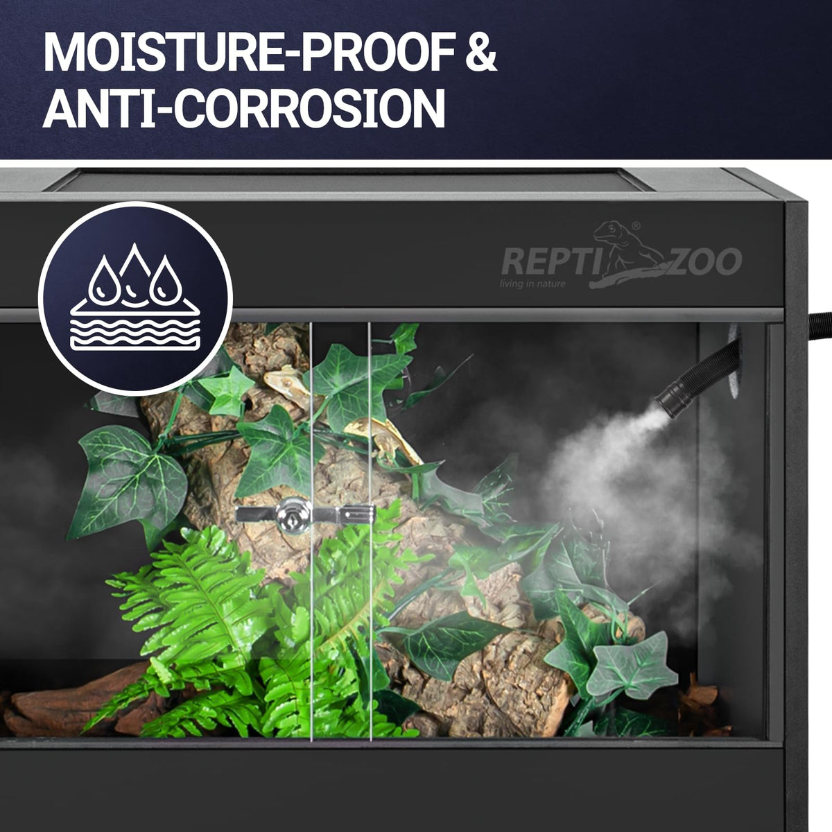 T5 HO UVB Lighting Combo Kit 10.0 24W with 68 Gallon PVC Reptile Enclosure J120