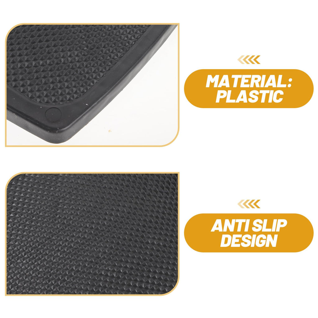 Wheelchair Footrest Pair Plastic Footplates F9281