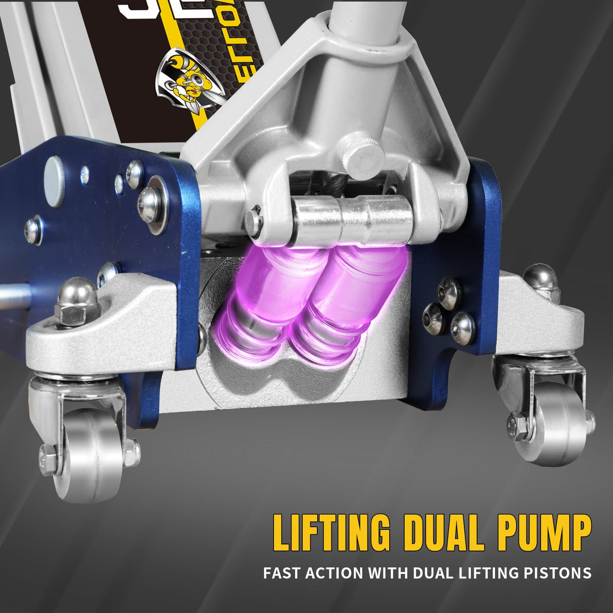 2.5 Ton Aluminum and Steel Floor Jack H6413