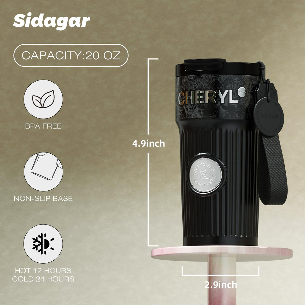 20 oz Stainless Steel Vacuum Insulated Tumbler N473