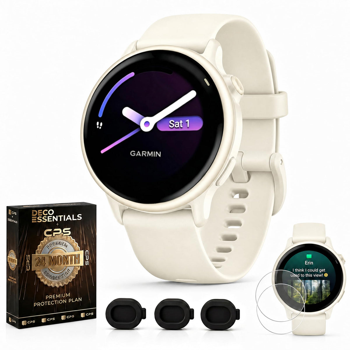 Health and Fitness GPS Smartwatch with AMOLED Display T732808