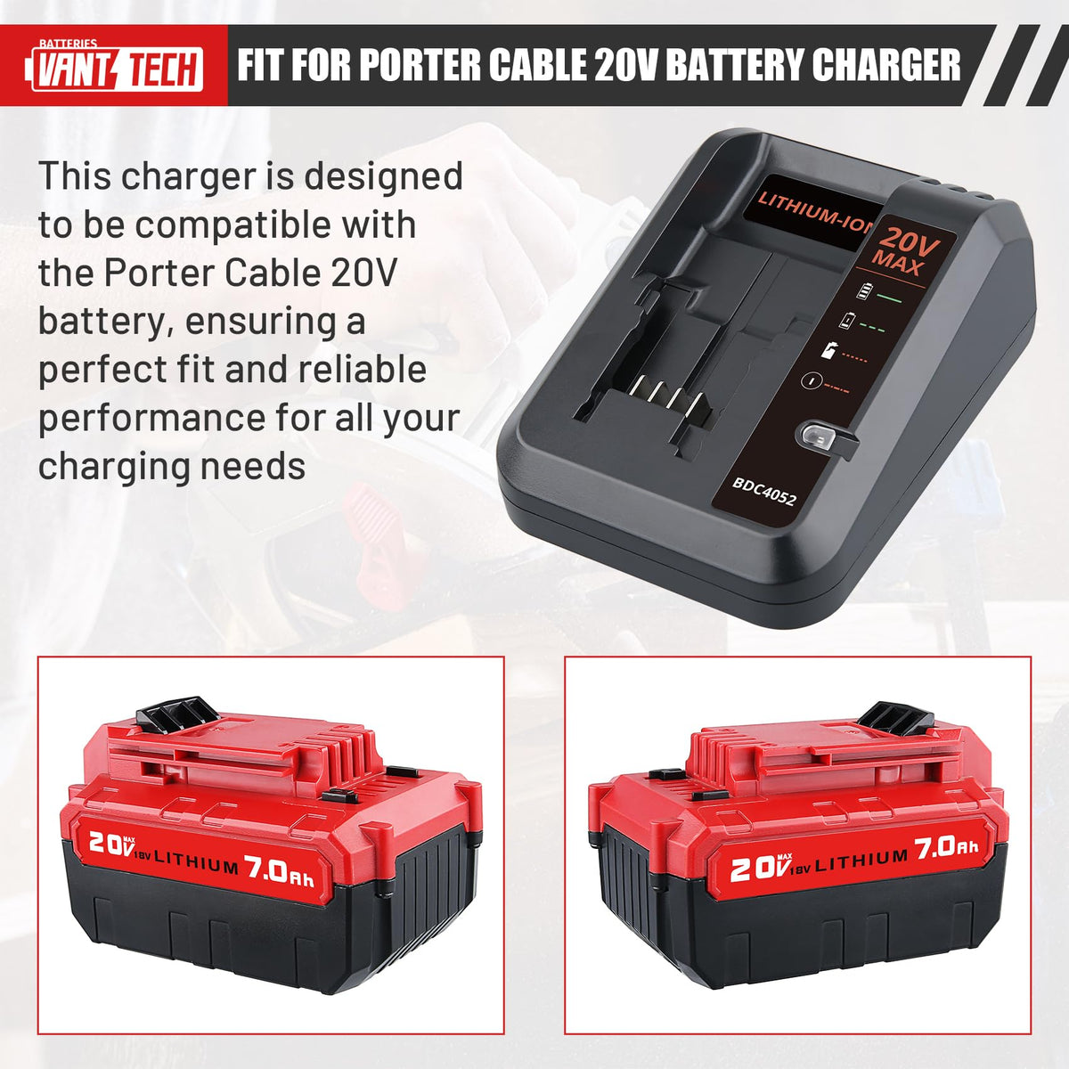 20V 7.0Ah Replacement Battery 2 Pack C443619