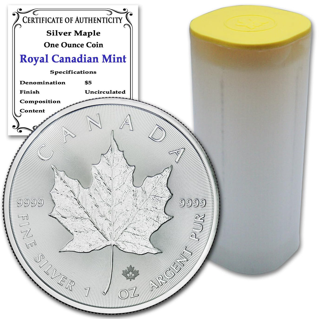 1 oz Silver Canadian Maple Leaf P847
