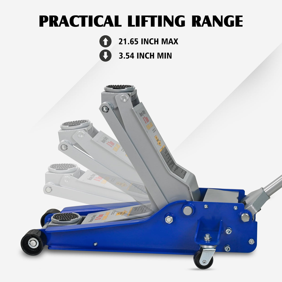 5 Ton Ultra Low Profile Hydraulic Floor Jack W872110