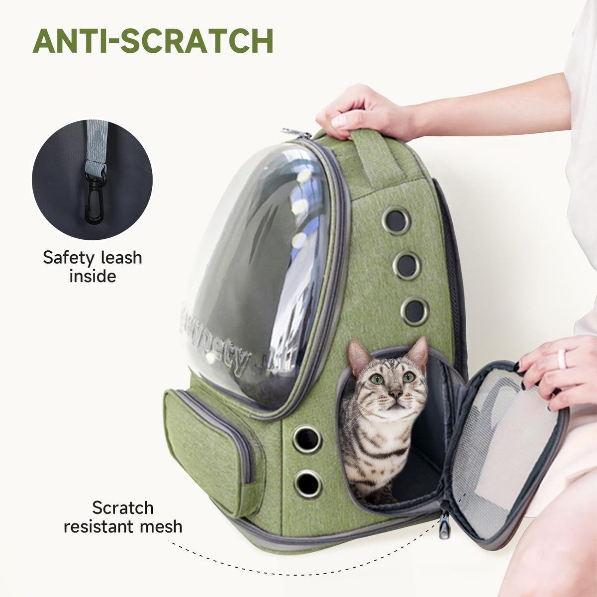 Breathable Cat Backpack Carrier T973669