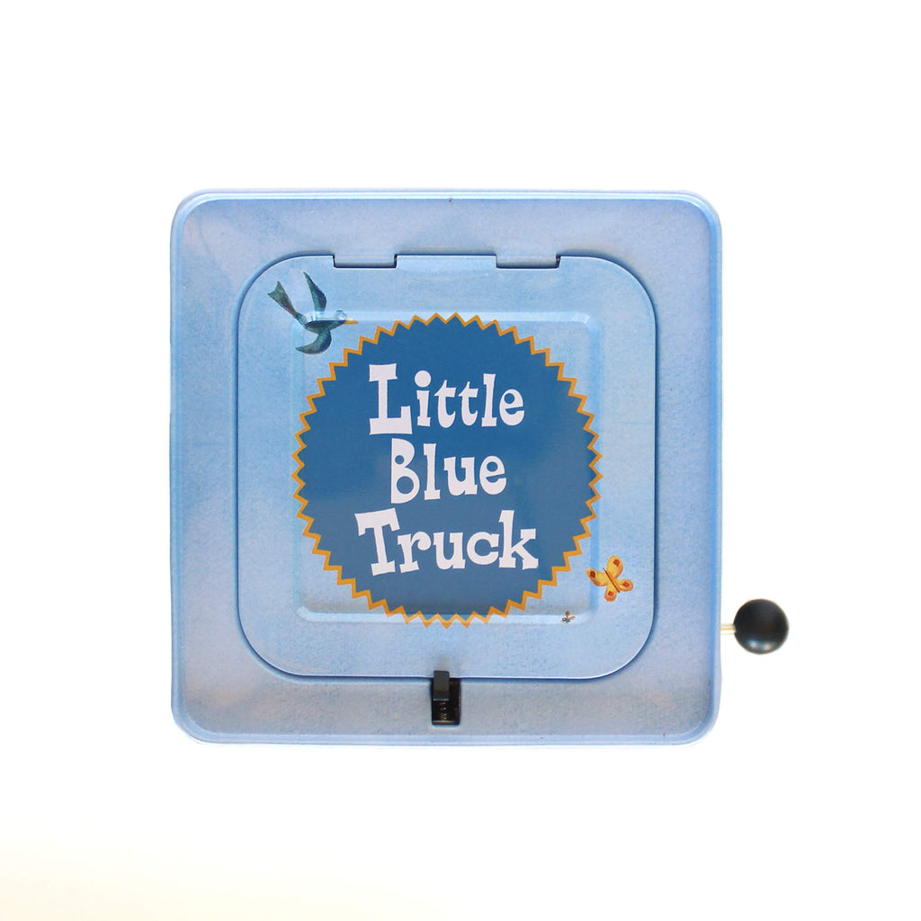 Blue Truck Jack-in-The-Box Plush Toy with Music L49951