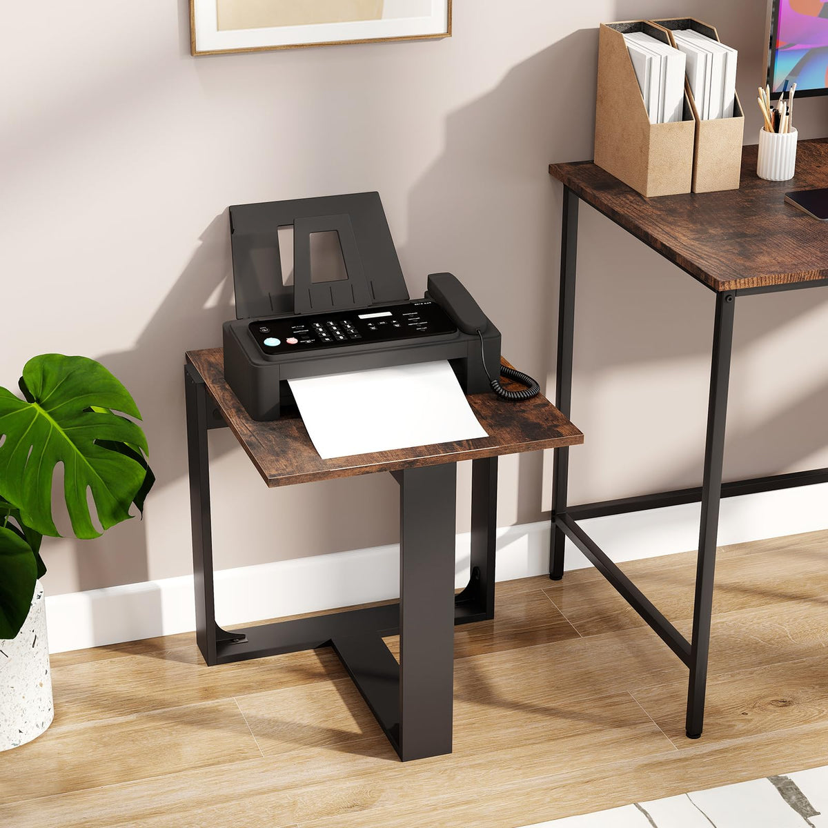 Set of 2 Square Wood Side Tables Z6750