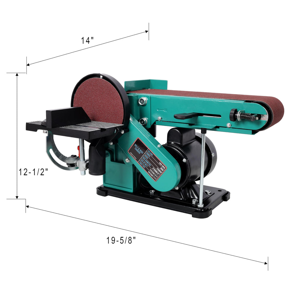 4" X 36" Belt Sander & 6" Disc Polisher Grinder K3642