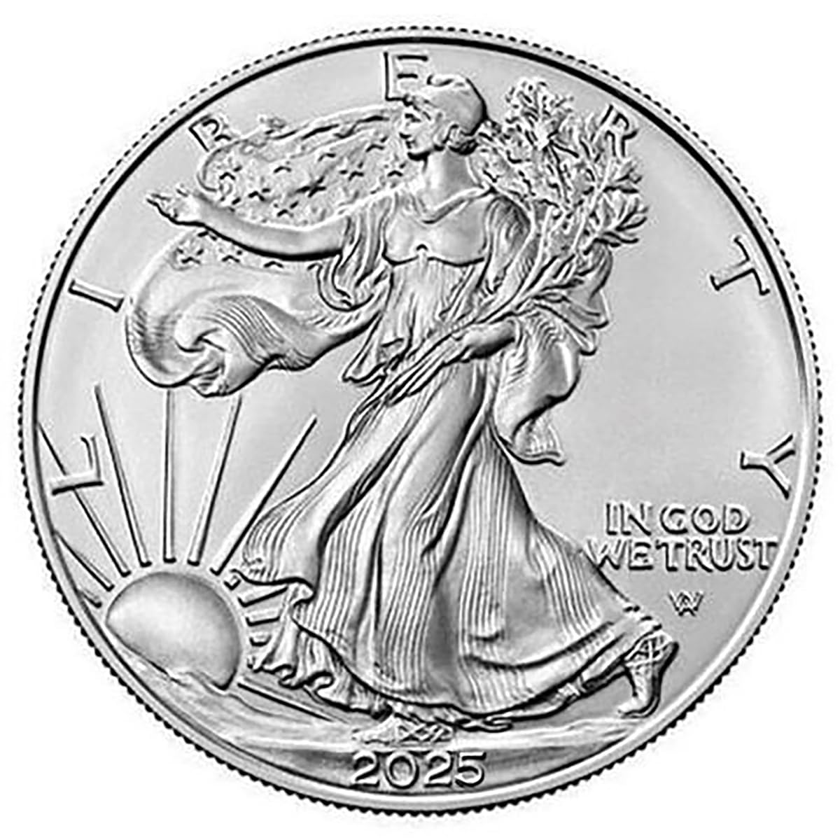 American Silver Eagle .999 Fine Silver Uncirculated Q496
