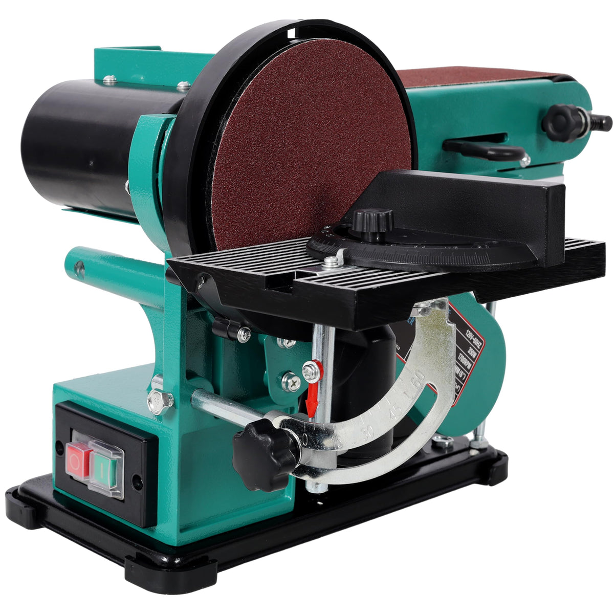 4" x 36" Belt Sander 6" Disc Polisher Grinder A926