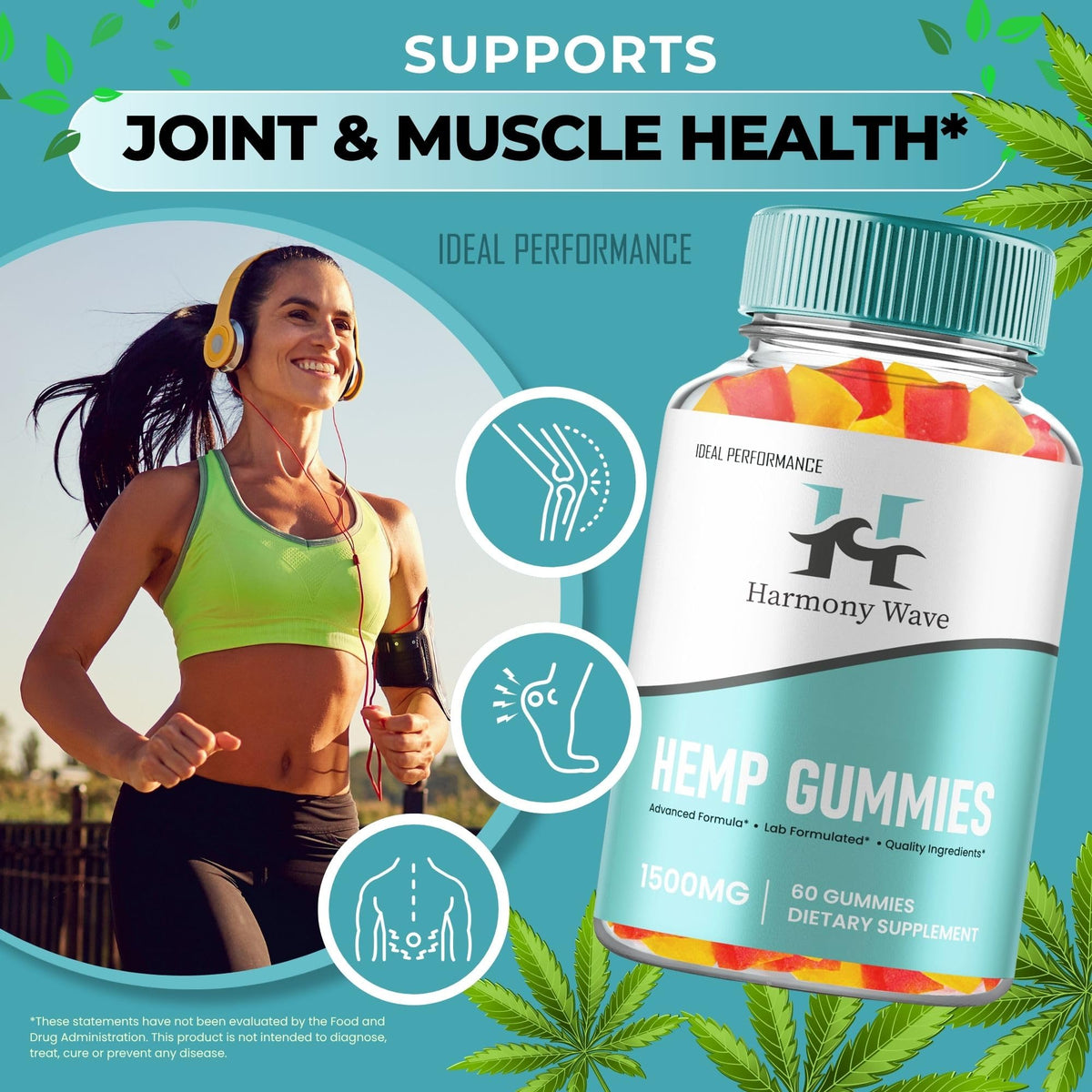 Hemp Gummies Maximum Strength All Natural 3 Pack B4892
