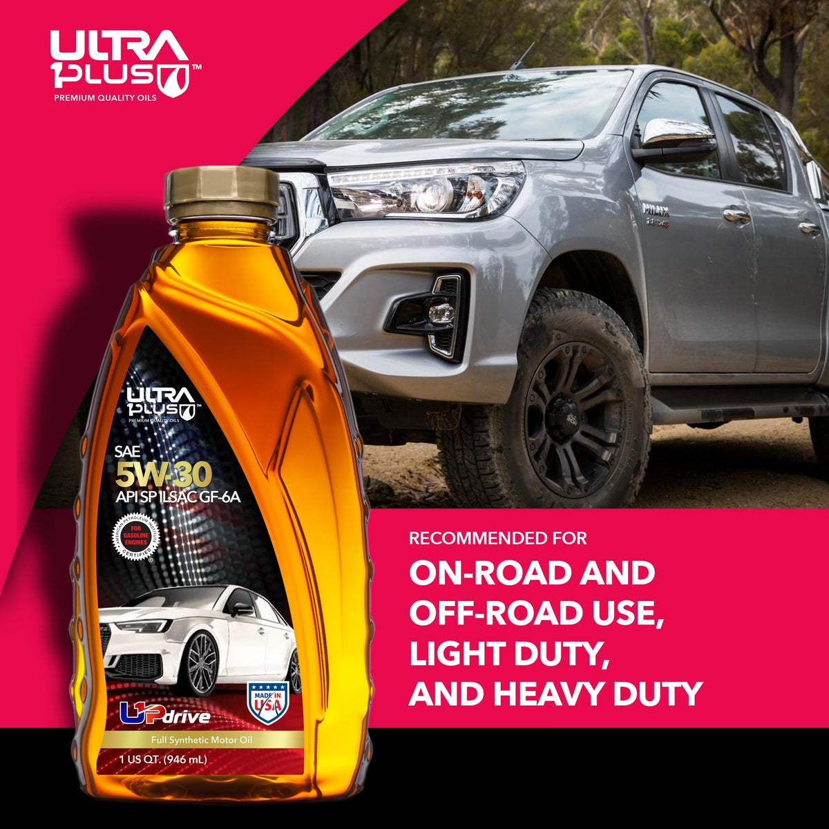 5W-30 Full Synthetic Motor Oil 5 Quart N245129