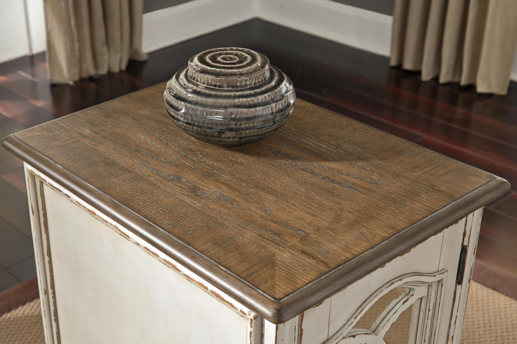 Chairside End Table with Storage T37229