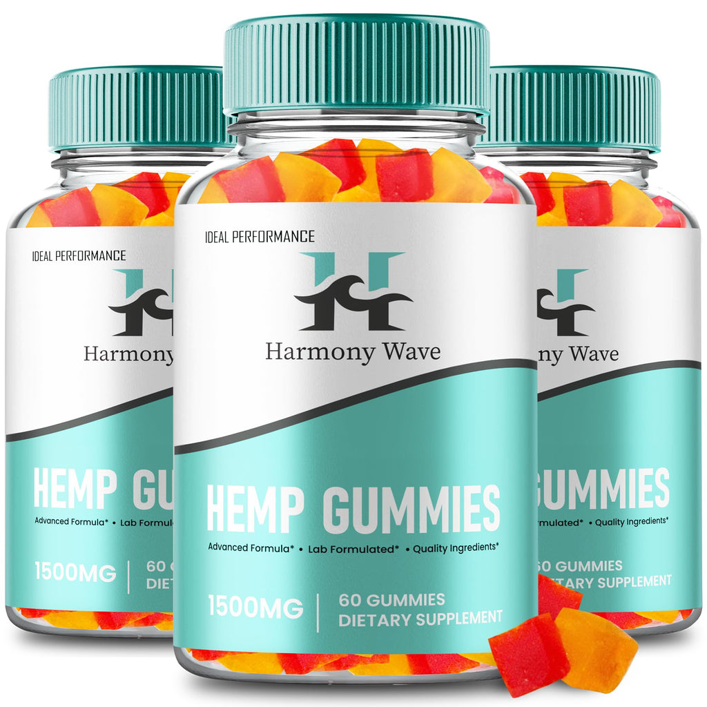 Hemp Gummies Maximum Strength All Natural 3 Pack B4892
