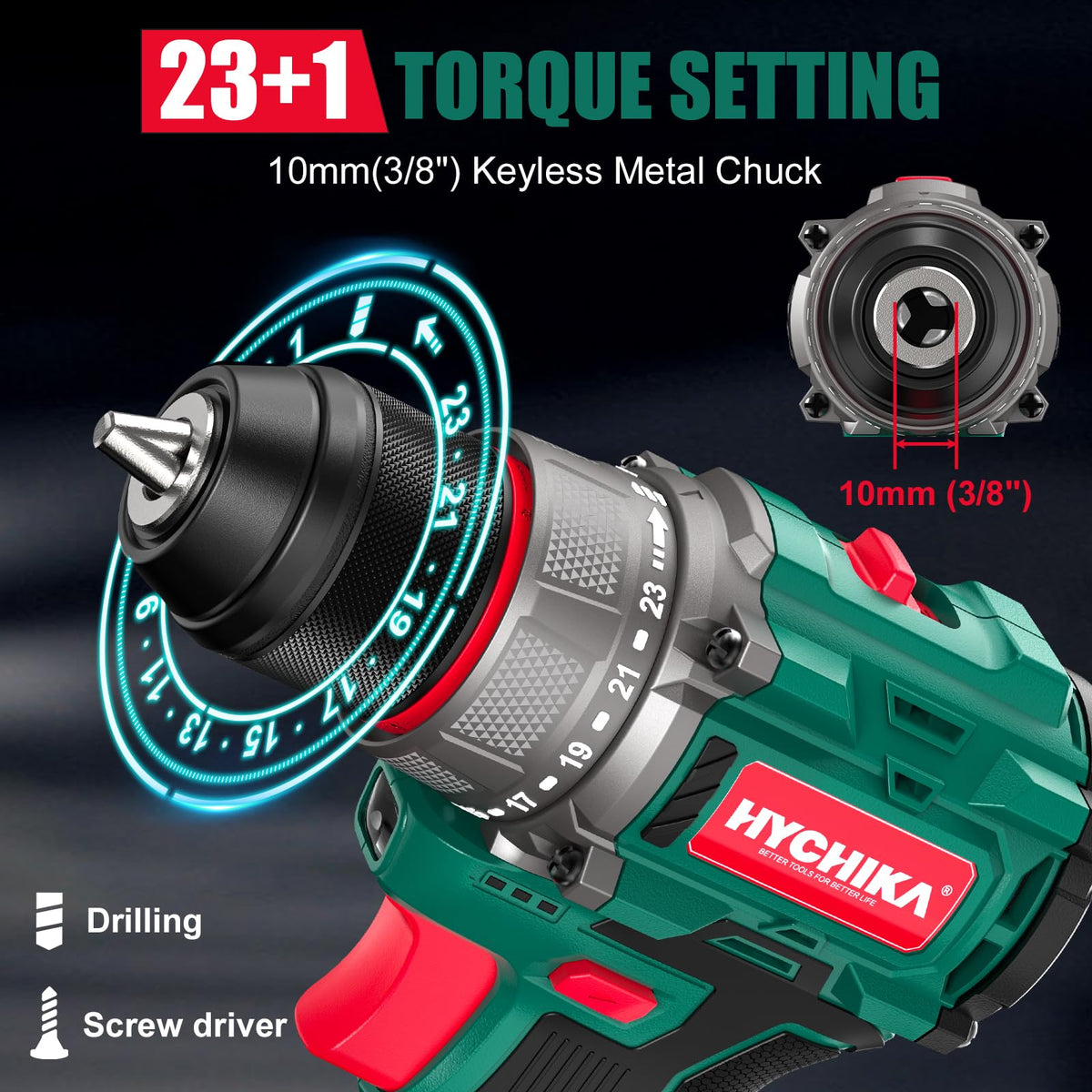 16.8V Cordless Brushless Compact Drill W467