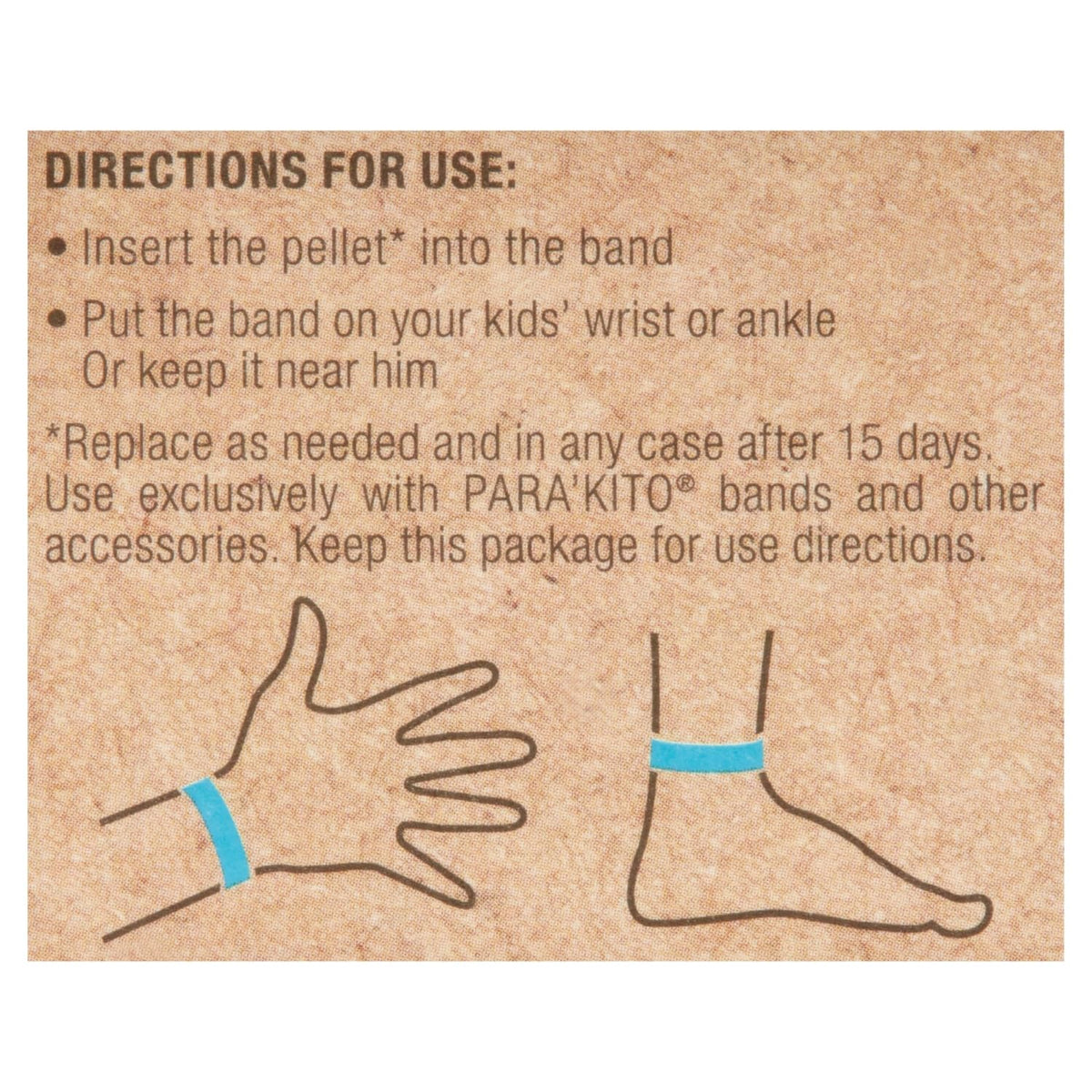 Mosquito Repellent Pack - 2 Kids Wristbands & 2 Refills Y16757
