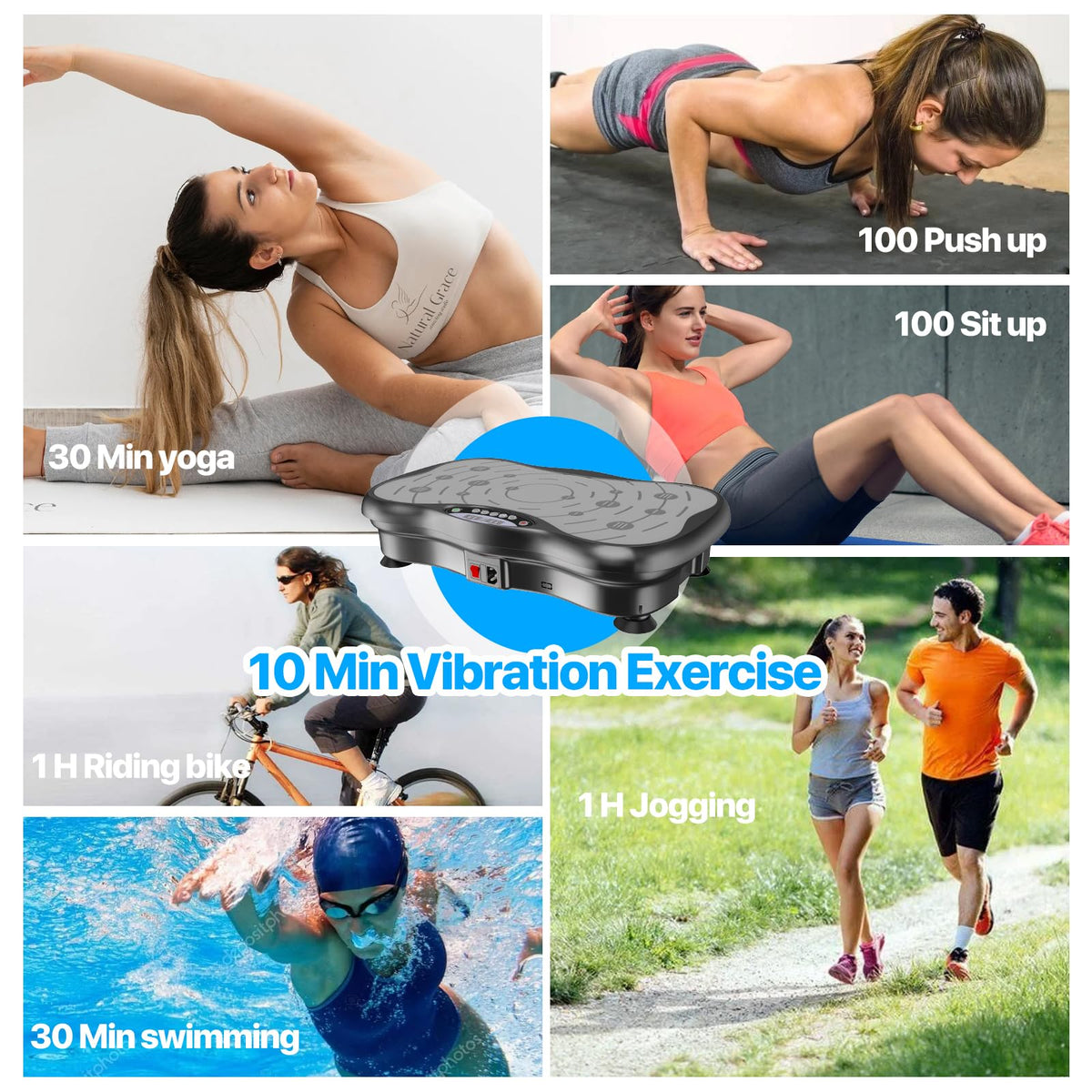 Vibration Plate Exercise Machine S8388
