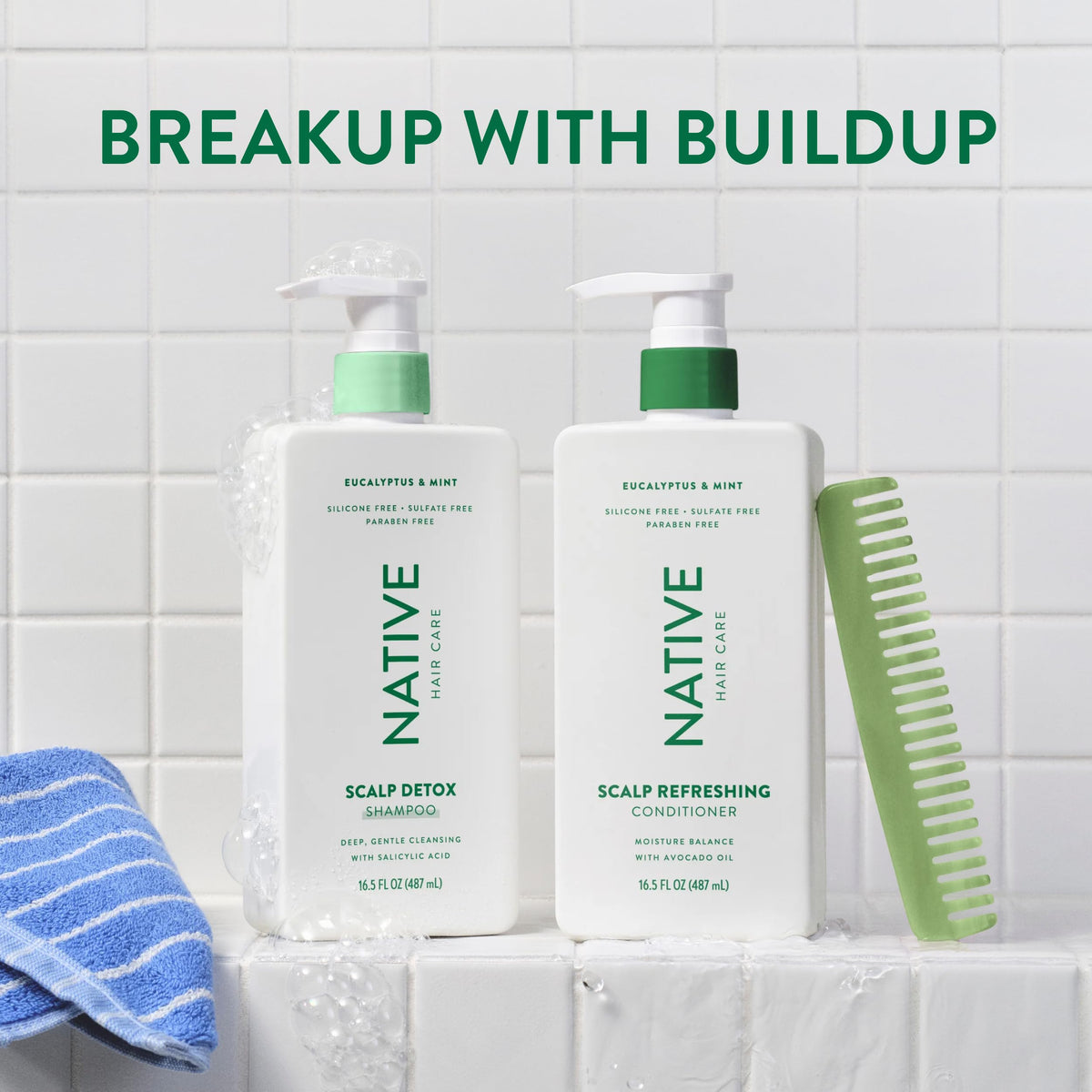 Eucalyptus & Mint Shampoo and Conditioner 2-Pack R1585