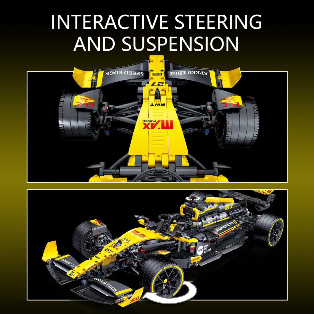 1:8 Scale 1650+ PCS Racing Car Building Kit K299263