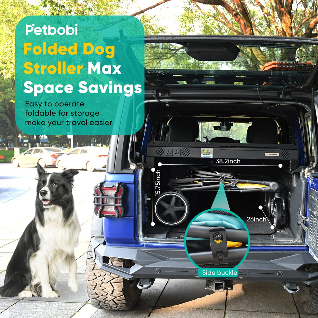 Dog Stroller for Large Medium Dogs up to 80 lbs L5505