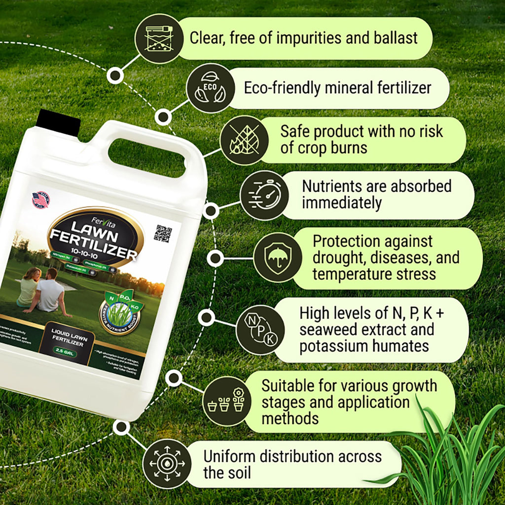 10-10-10 All Purpose Liquid Fertilizer 1gal Q883138