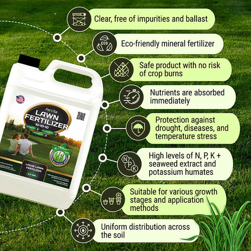 10-10-10 All Purpose Liquid Fertilizer 1gal Q883138