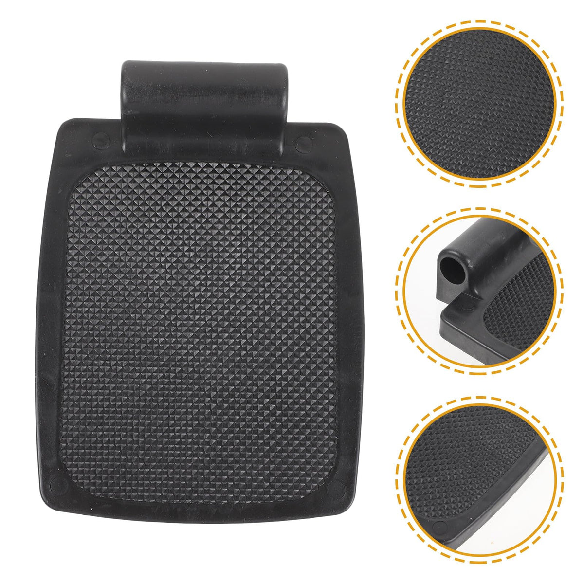 Wheelchair Footrest Pair Plastic Footplates F9281