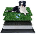 20x30 Inch Artificial Grass Dog Potty Pad with Tray X5815