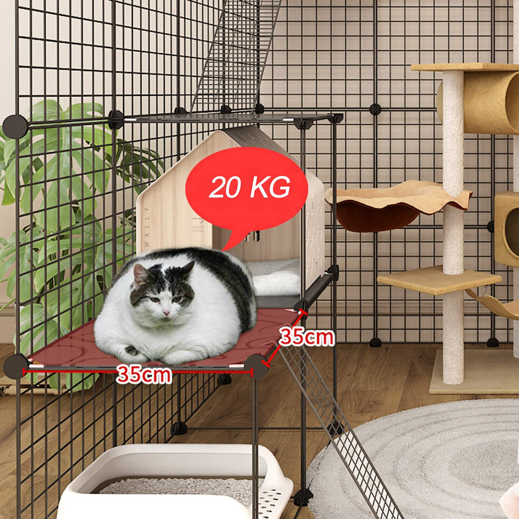 Metal Wire Small Animal Cage 219 * 75 * 182cm W5393