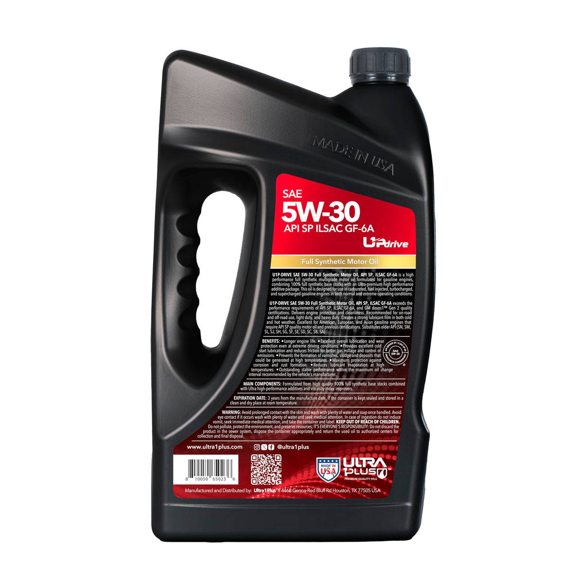5W-30 Full Synthetic Motor Oil 5 Quart N245129