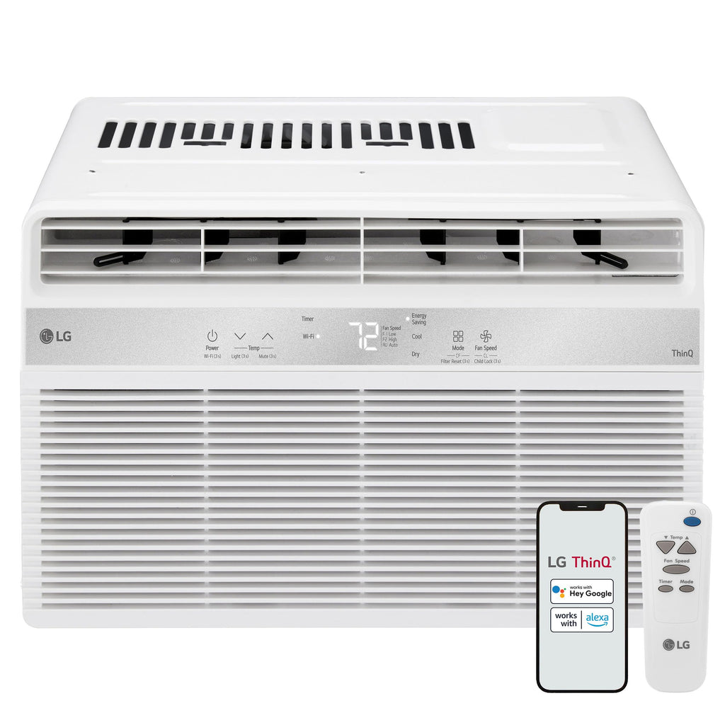 8000 BTU White Window Air Conditioner O11484
