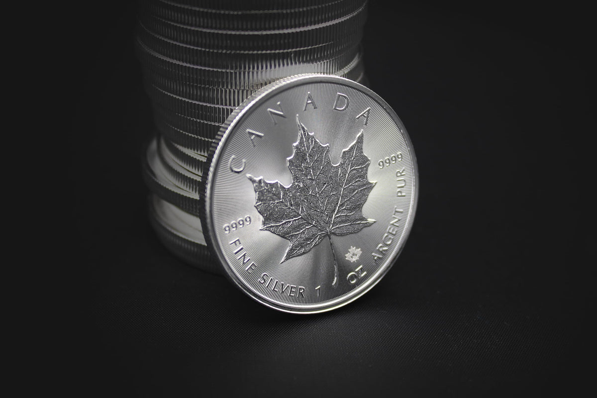 1 oz Silver Canadian Maple Leaf P847