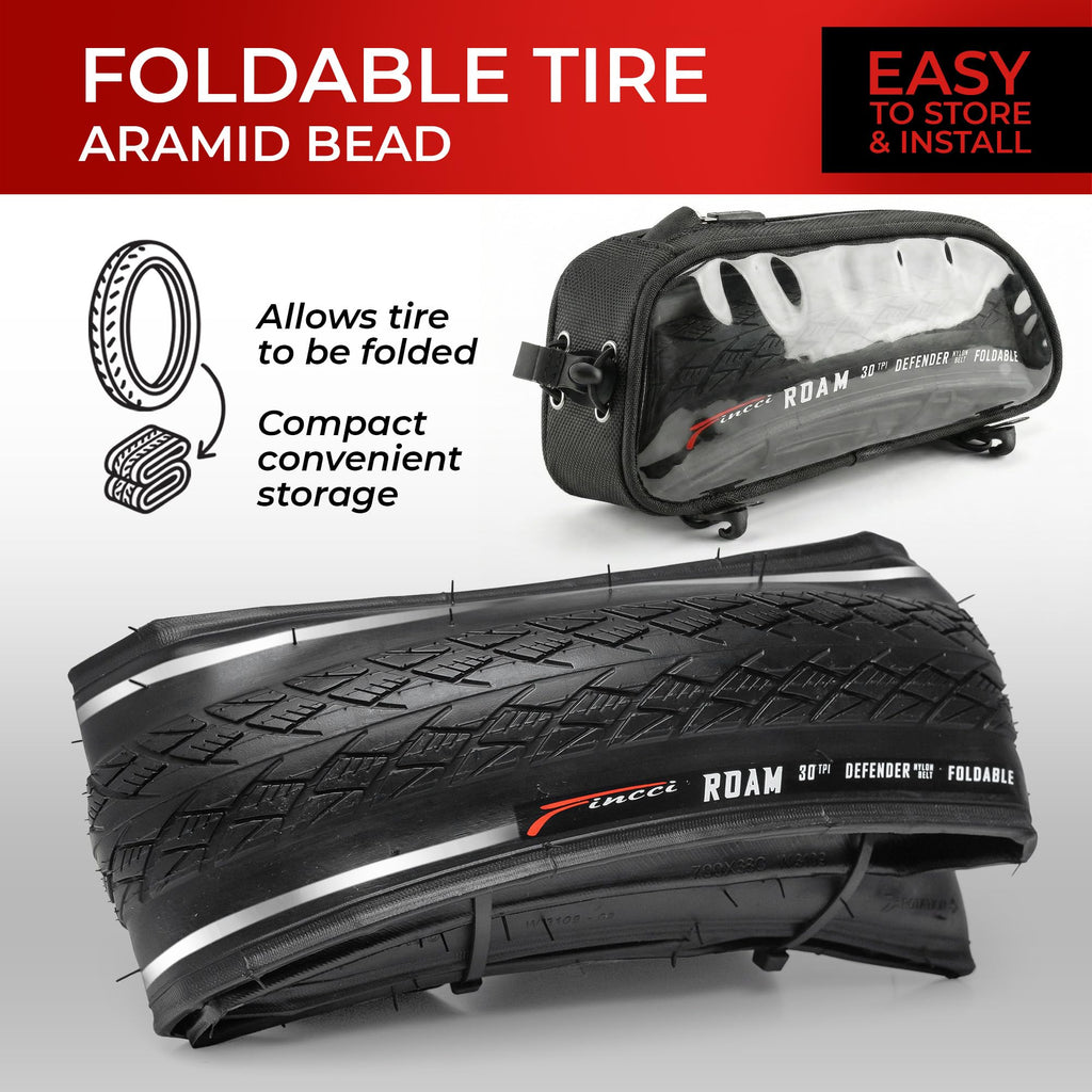 700x35c Foldable Hybrid Bike Tires Q675