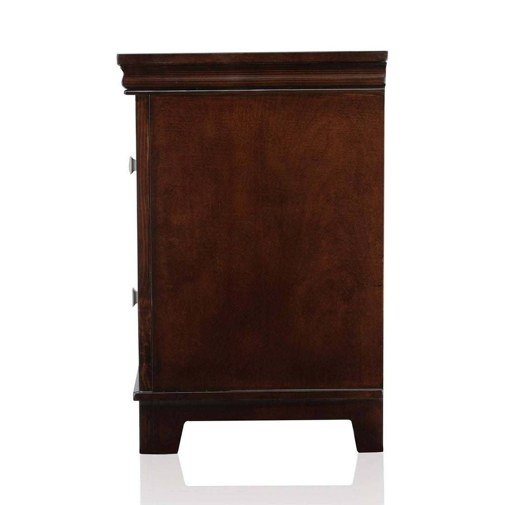 Brown Cherry 3-Piece California King Bedroom Set X1885