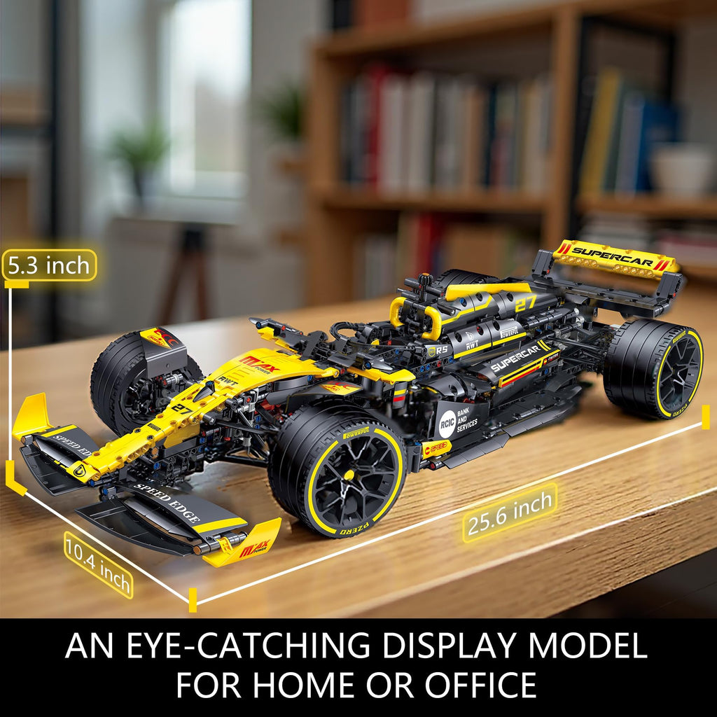 1:8 Scale 1650+ PCS Racing Car Building Kit K299263