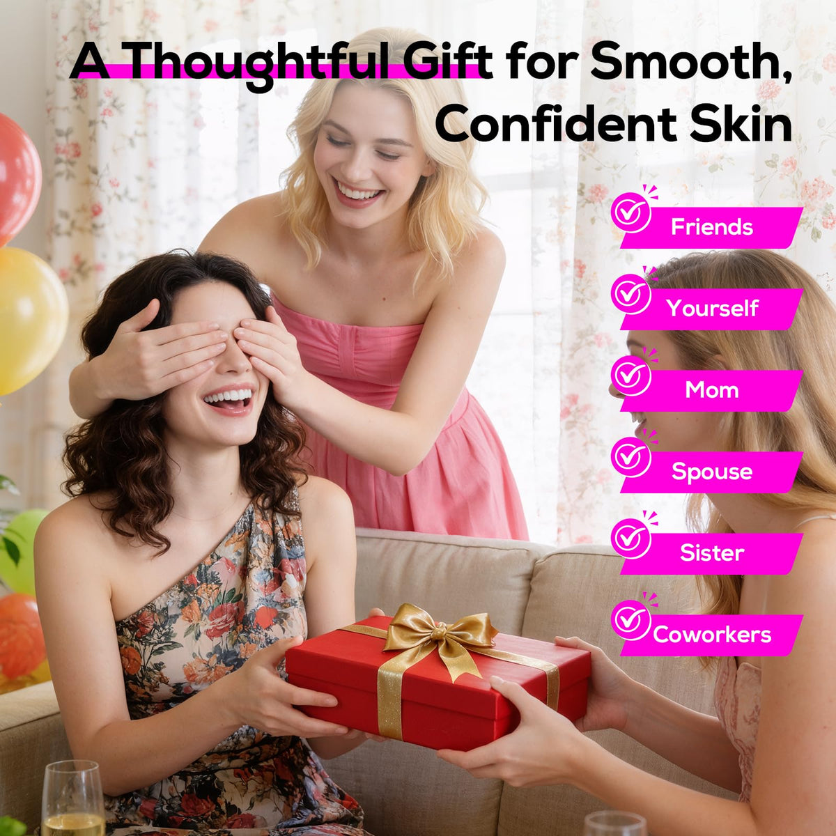 3 Speed Mini Electric Dermaplane Razor with LED Light P667