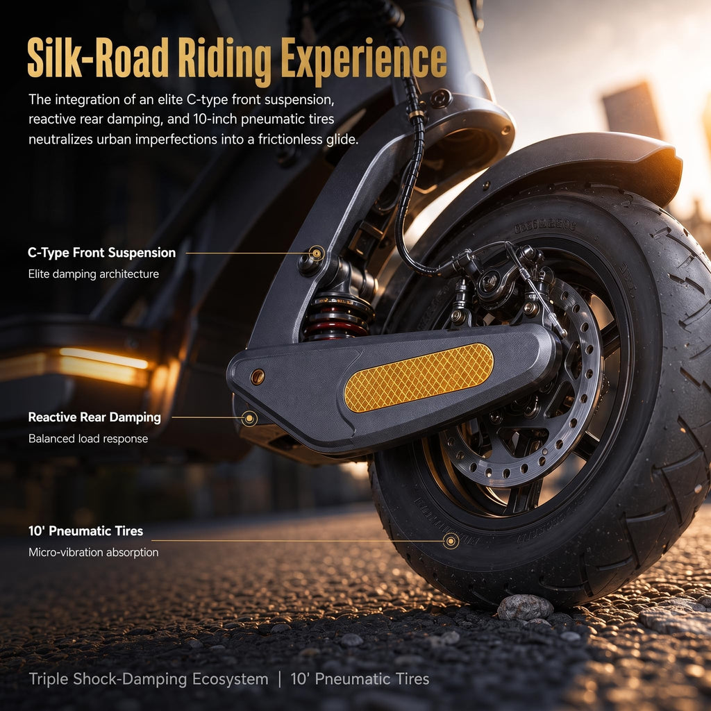 Electric Scooter, 28 MPH, 1000W, 38-Mile Range L79852