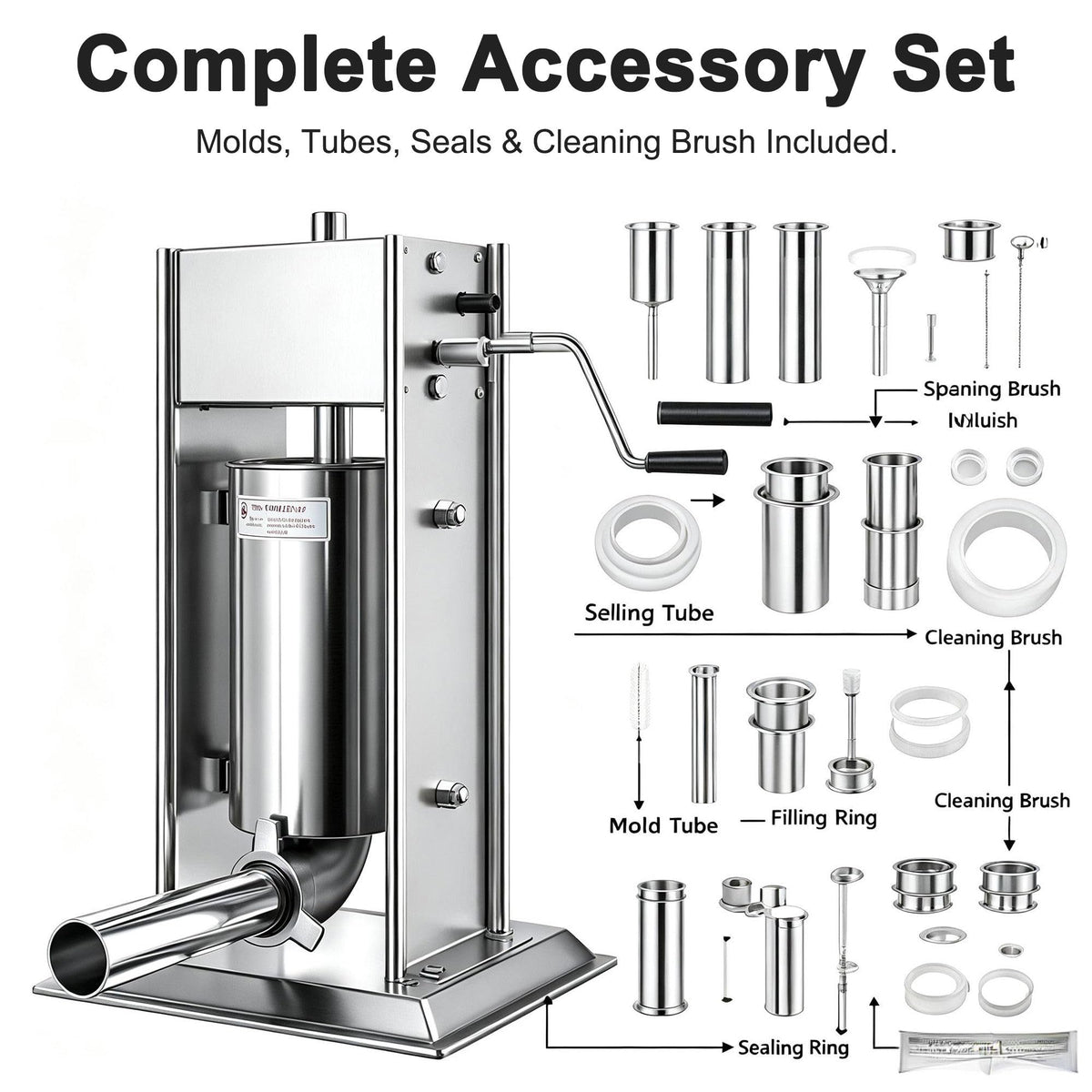 Sausage Stuffer and Churro Machine Combo T1175