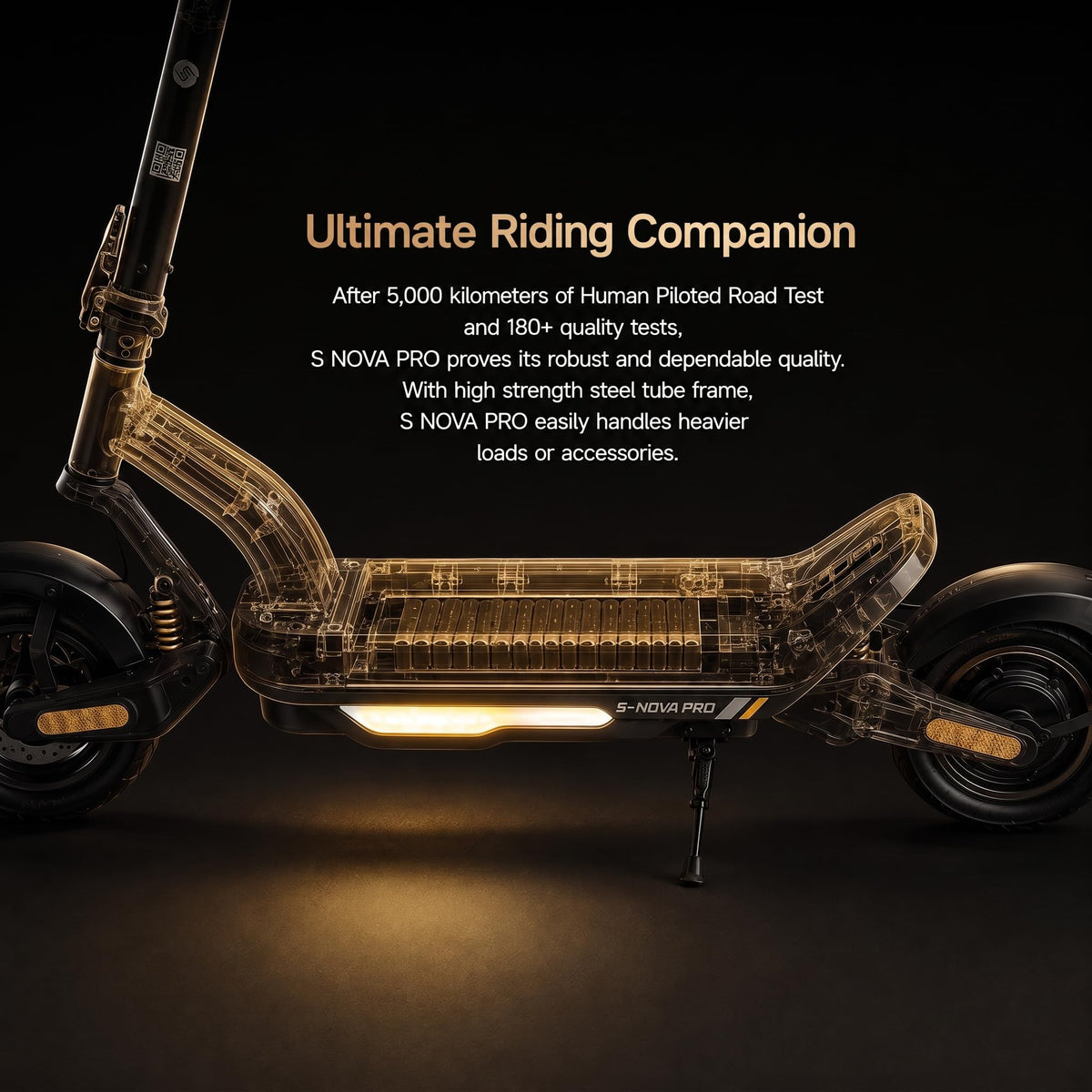 Electric Scooter, 28 MPH, 1000W, 38-Mile Range L79852