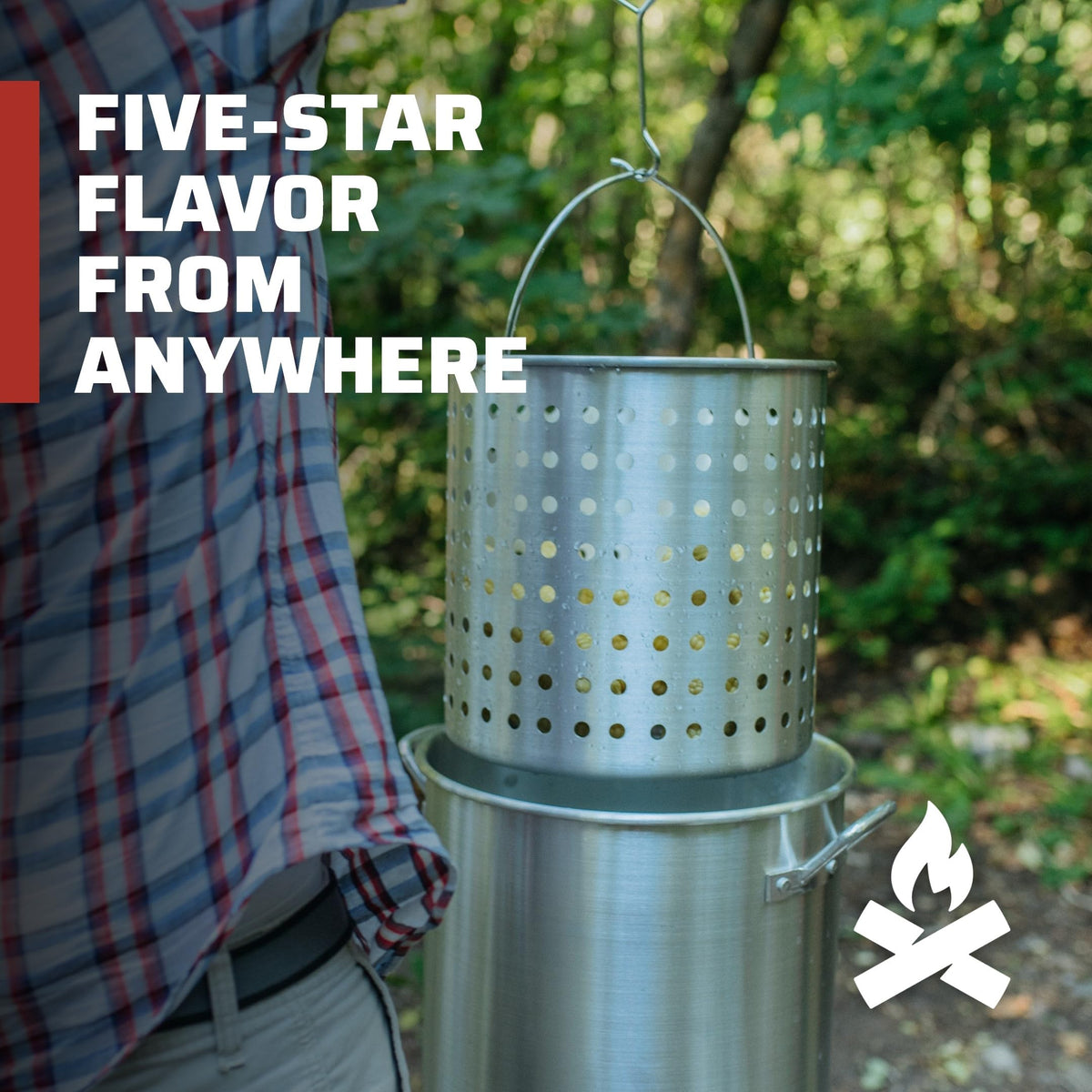 42-Quart Aluminum Pot J405