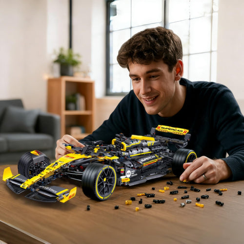 1:8 Scale 1650+ PCS Racing Car Building Kit K299263
