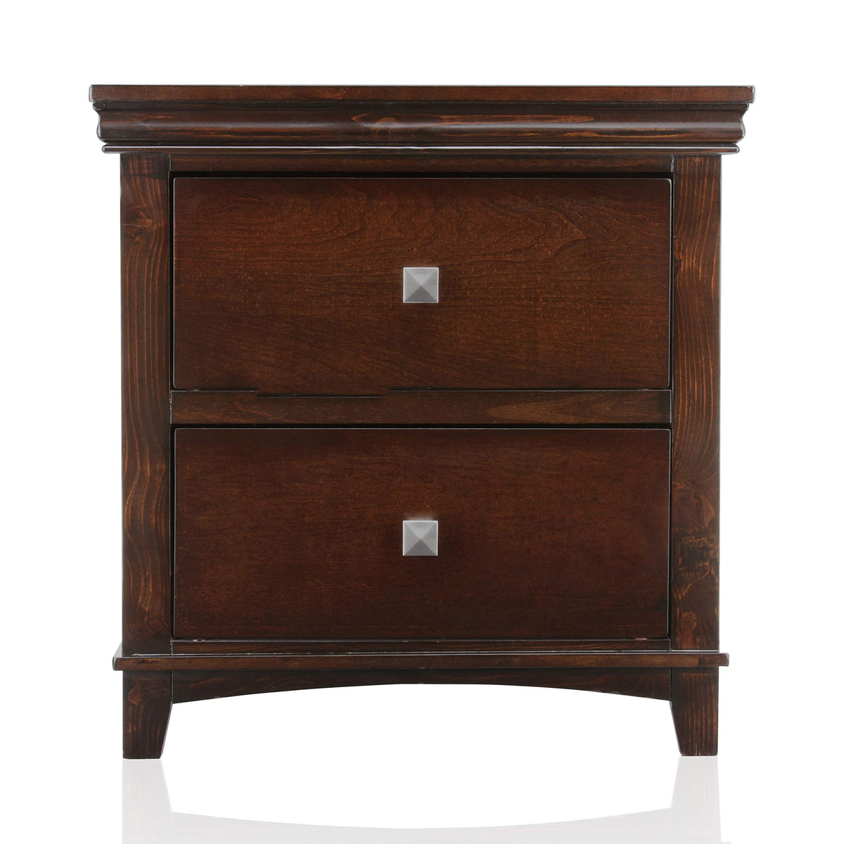 Brown Cherry 3-Piece California King Bedroom Set X1885